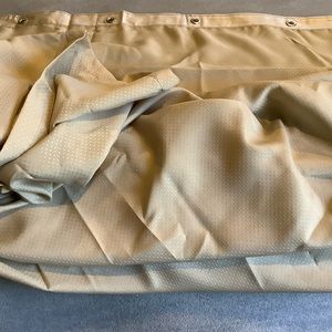 Zenith Products Zenna Fabric Shower Curtain Taupe